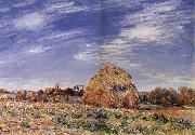 Alfred Sisley Meule sur les bords du Loing oil